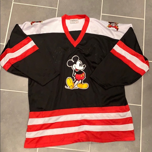 mickey mouse hockey jersey